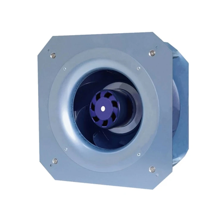 175mm EC Brushless High Air Volume Ip55 Fan With Bracket For HVAC