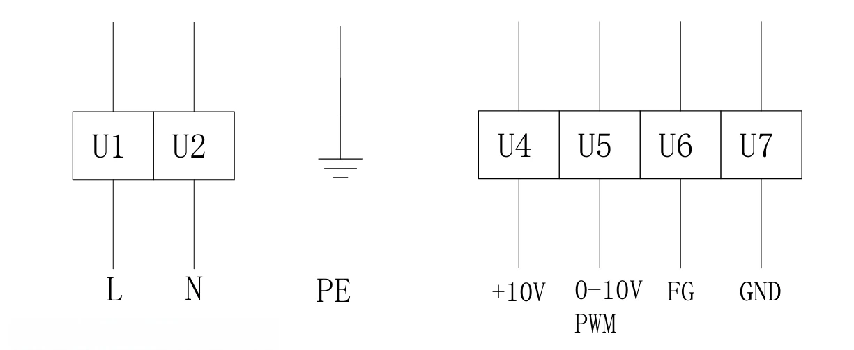 SL-F160C-EC-00 electrical connection